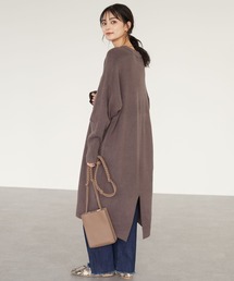 CRAFT STANDARD BOUTIQUE | バックスリットニットワンピース　＊◇(ワンピース)