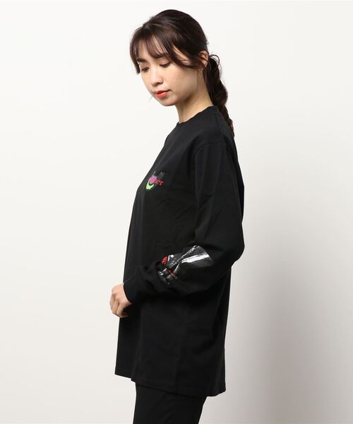 PROJECT U（プロジェクトユー）の「PU CHARM EYED LONG Tシャツ（Tシャツ/カットソー・レディース・ホワイト/ライトブルー/ブラック・MEDIUM/LARGE）」の4枚目の写真