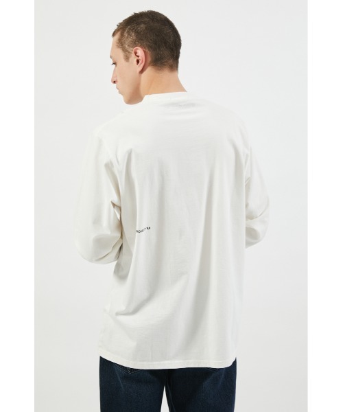 PROJECT U（プロジェクトユー）の「PU CHARM EYED LONG Tシャツ（Tシャツ/カットソー・レディース・ホワイト/ライトブルー/ブラック・MEDIUM/LARGE）」の19枚目の写真