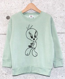 ルーニー・テューンズ プリント BIG クルーネック トレーナー キッズ
