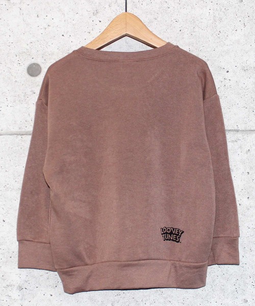 THE CASUAL（カジュアル）の「ルーニー・テューンズ プリント BIG クルーネック トレーナー キッズ（スウェット・キッズ・ブラック/ラベンダー/オフホワイト/杢グレー/モカ/ミント・110cm/130cm/150cm/120cm/140cm/160cm）」の18枚目の写真