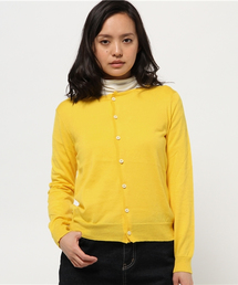 BEAMS BOY | BEAMS BOY / 14ゲージ BB刺繍クルーカーディガン 15SS(カーディガン/ボレロ)