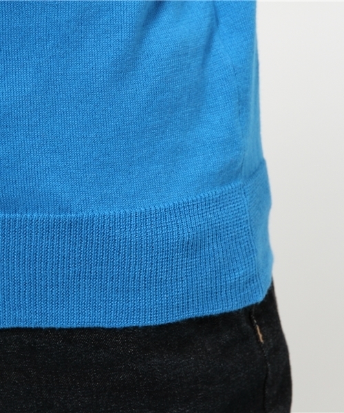 BEAMS BOY(ビームスボーイ)の「BEAMS BOY / 14ゲージ BB刺繍クルーカーディガン 15SS(カーディガン/ボレロ・レディース・ホワイト/グレー/レッド/イエロー/ライトブルー/ネイビー・0/1)」の12枚目の写真