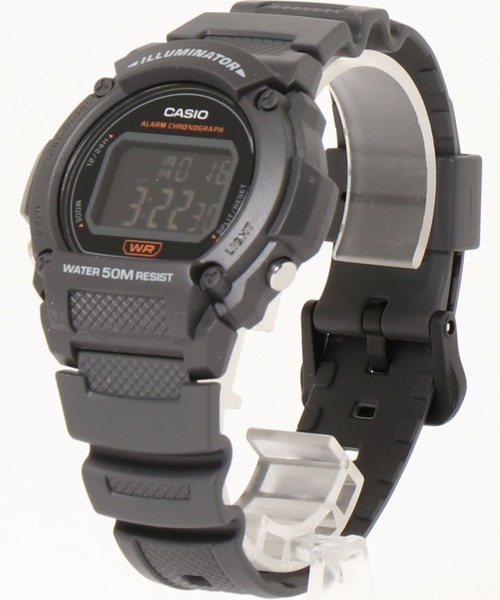 CASIO カシオ/ デジタルウォッチ 樹脂ベルト 5気圧防水 Wシリーズ（デジタル腕時計）｜CASIO（カシオ）