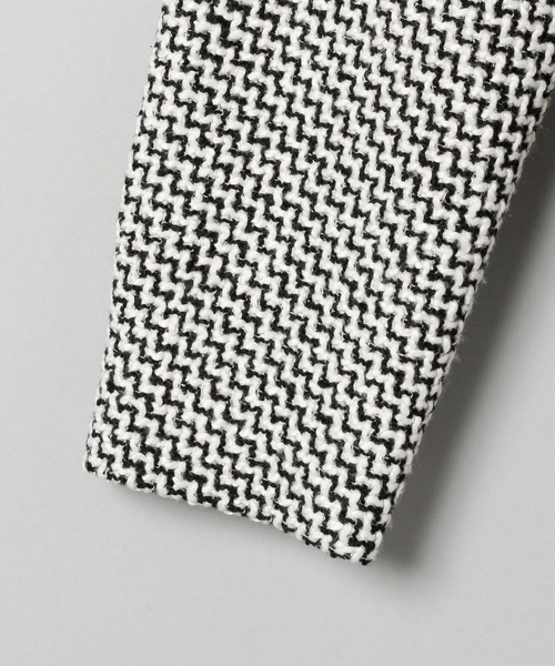 JEANASIS(ジーナシス)の「ツイードノーカラージャケット/260666(ノーカラージャケット・レディース・ホワイト系その他/グリーン系その他/ブルー系その他・FREE)」の6枚目の写真