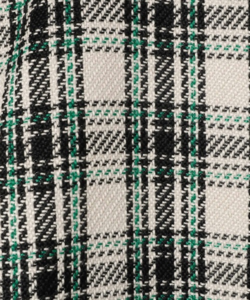 JEANASIS(ジーナシス)の「ツイードノーカラージャケット/260666(ノーカラージャケット・レディース・ホワイト系その他/グリーン系その他/ブルー系その他・FREE)」の8枚目の写真