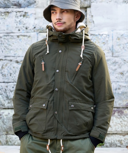 Beautiful Harmony（ビューティフルハーモニー）の「３WAYマウンテンパーカー（マウンテンパーカー・メンズ・ブラック/ベージュ/カーキ・XXX-LARGE/XXXX-LARGE/XX-LARGE）」の3枚目の写真