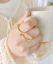 iso | ツイストボリュームフィンガーリング(リング)