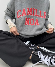 y/m by れぽすけ | CAMILLE NOAスウェットトップス(スウェット)