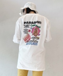 Candy Stripper | GREEDY KITTY L/S Tシャツ(Tシャツ/カットソー)