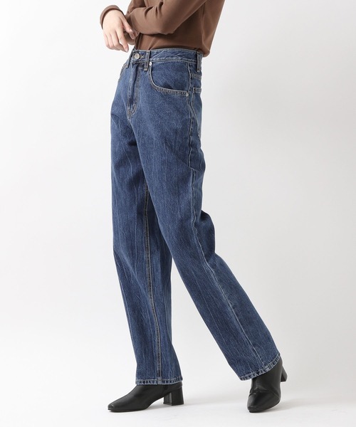 ALAND(エーランド)の「【UNISEX】Midnight Move/Lightningデニムパンツ 2265848(デニムパンツ・レディース・ブラック/ブルー・SMALL/MEDIUM)」の2枚目の写真