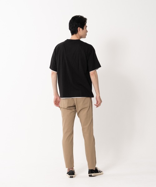 Blue Standard (ブルースタンダード)の「【BLUE STANDARD/ブルースタンダード】ポケット付きBIGTシャツ ルーズTシャツ 2枚セット コットン100%(Tシャツ/カットソー・メンズ・ベージュ/ネイビー/ホワイト/ブルー/カーキ/ブラック・LARGE/X-LARGE/MEDIUM)」の11枚目の写真