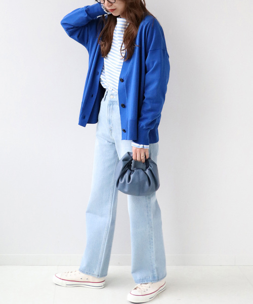 JOURNAL STANDARD relume(ジャーナルスタンダード レリューム)の「ディープVカーディガン◆(カーディガン/ボレロ・レディース・ネイビー/ブルー/キャメル・FREE)」の20枚目の写真