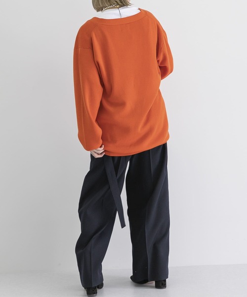 URBAN RESEARCH(アーバンリサーチ)の「iI Knit cardigan(カーディガン/ボレロ・レディース・ピンク/イエロー/オレンジ/グリーン/ボルドー・SMALL/MEDIUM)」の19枚目の写真