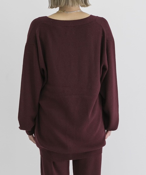 URBAN RESEARCH(アーバンリサーチ)の「iI Knit cardigan(カーディガン/ボレロ・レディース・ピンク/イエロー/オレンジ/グリーン/ボルドー・SMALL/MEDIUM)」の9枚目の写真