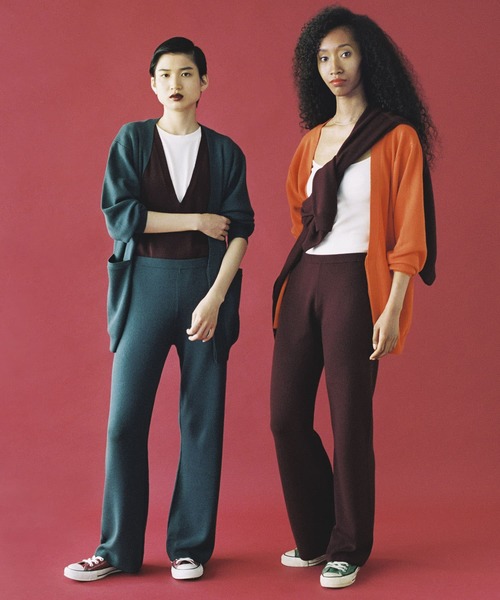 URBAN RESEARCH(アーバンリサーチ)の「iI Knit cardigan(カーディガン/ボレロ・レディース・ピンク/イエロー/オレンジ/グリーン/ボルドー・SMALL/MEDIUM)」の11枚目の写真