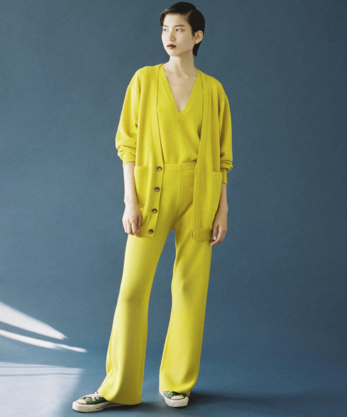 URBAN RESEARCH(アーバンリサーチ)の「iI Knit cardigan(カーディガン/ボレロ・レディース・ピンク/イエロー/オレンジ/グリーン/ボルドー・SMALL/MEDIUM)」の16枚目の写真