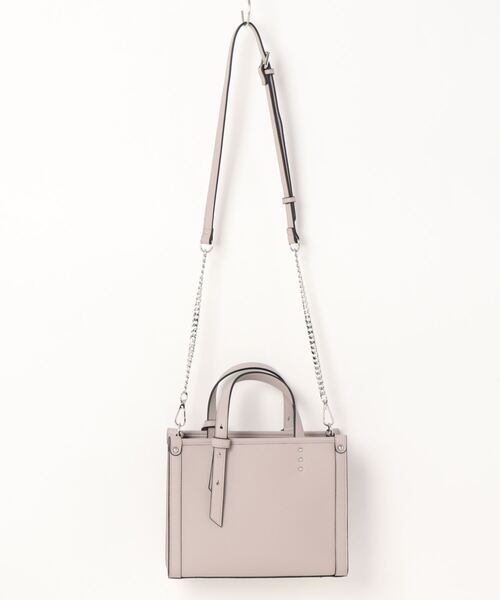 SAMANTHAVEGA（サマンサベガ）の「シンプル横型トート（ハンドバッグ・レディース・グレー・FREE）」の5枚目の写真