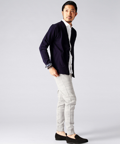 BEAMS（ビームス）の「BEAMS / ダンボールニット イージーパンツ（その他パンツ・メンズ・チャコールグレー/グレー・SMALL/LARGE/MEDIUM）」の9枚目の写真