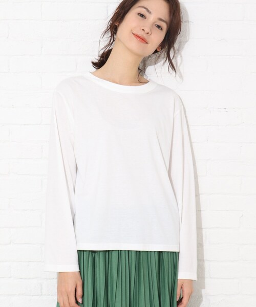 Cutie Blonde（キューティーブロンド）の「◆【S-L/2点セット】ケーブル編みベスト+Tシャツ（その他トップス・レディース・ナチュラル/レモンイエロー/ブラック・01/03/02）」の12枚目の写真