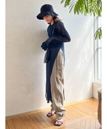 Ungrid | メッシュスリットワンピース(ワンピース)