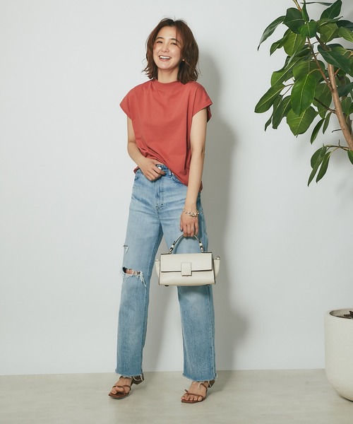 FABIO RUSCONI（ファビオルスコーニ）の「FABIO RUSCONI/スリムストラップサンダル（サンダル・レディース・ピンク/キャメル・36/37/38）」の3枚目の写真