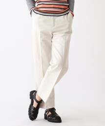 OPAQUE.CLIP | 【OC】オーガニックコットンチノ ハイウエストワイド(その他パンツ)