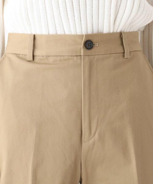 OPAQUE.CLIP(オペークドットクリップ)の「◆【OC】オーガニックコットンチノ ハイウエストワイド(その他パンツ・レディース・オフホワイト/ベージュ・38/40)」の14枚目の写真