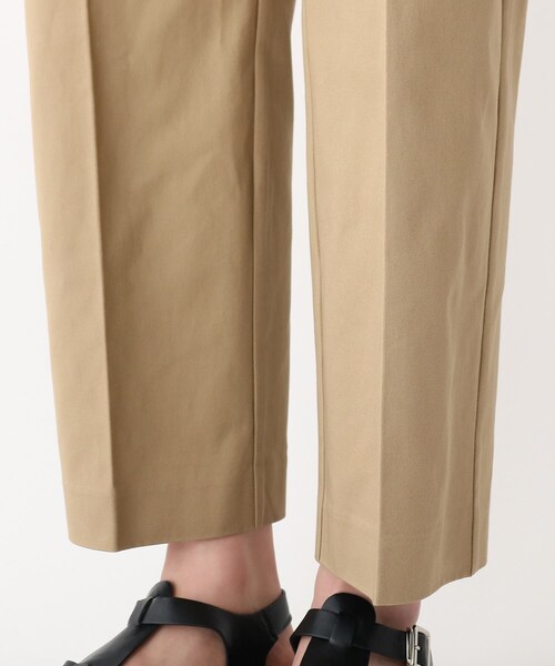 OPAQUE.CLIP(オペークドットクリップ)の「◆【OC】オーガニックコットンチノ ハイウエストワイド(その他パンツ・レディース・オフホワイト/ベージュ・38/40)」の7枚目の写真