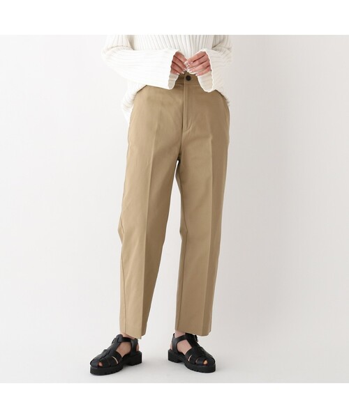 OPAQUE.CLIP(オペークドットクリップ)の「◆【OC】オーガニックコットンチノ ハイウエストワイド(その他パンツ・レディース・オフホワイト/ベージュ・38/40)」の18枚目の写真