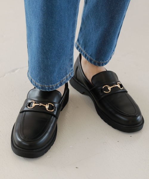 LAKOLE(ラコレ)の「ビットローファー / 264821(ローファー・メンズ・ブラウン/ブラック・MEDIUM/LARGE)」の2枚目の写真