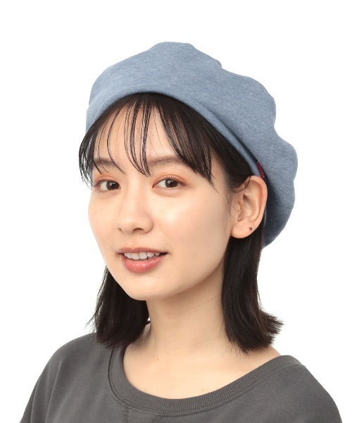 チチカカ（チチカカ）の「リバーシブルスウェットベレー（ハンチング/ベレー帽・レディース・ブラック/ネイビー・FREE）」の12枚目の写真