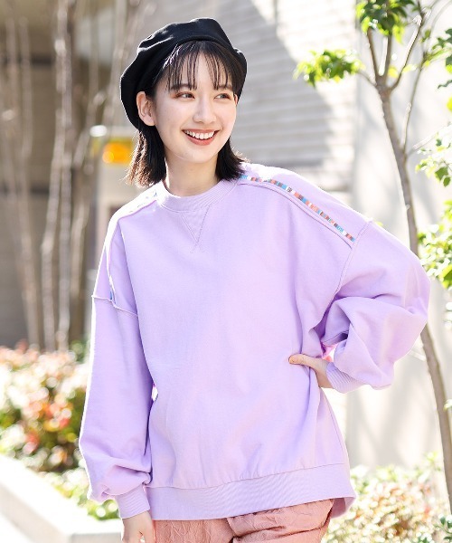 チチカカ（チチカカ）の「リバーシブルスウェットベレー（ハンチング/ベレー帽・レディース・ブラック/ネイビー・FREE）」の6枚目の写真