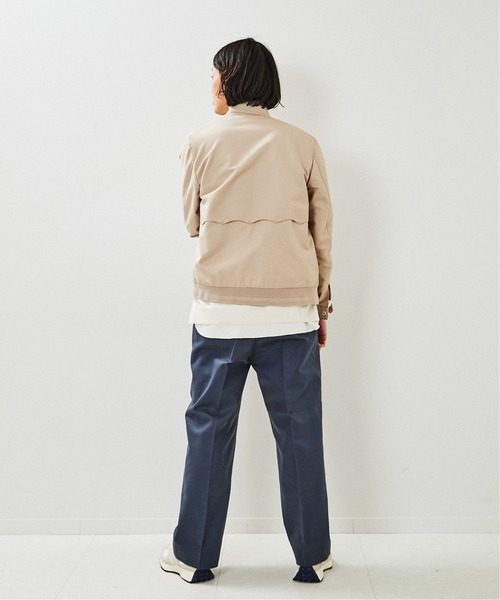 EDIFICE SELECT（エディフィスセレクト）の「ハリントン ブルゾン（ブルゾン・メンズ・ベージュ/ネイビー・SMALL/MEDIUM/LARGE）」の3枚目の写真