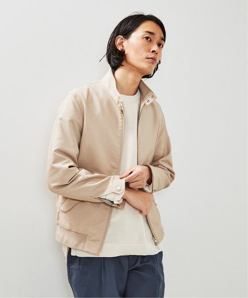 EDIFICE SELECT（エディフィスセレクト）の「ハリントン ブルゾン（ブルゾン・メンズ・ベージュ/ネイビー・SMALL/MEDIUM/LARGE）」の5枚目の写真