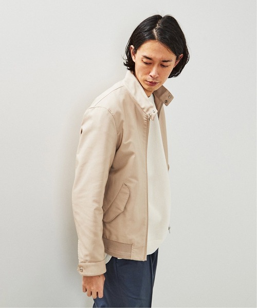 EDIFICE SELECT（エディフィスセレクト）の「ハリントン ブルゾン（ブルゾン・メンズ・ベージュ/ネイビー・SMALL/MEDIUM/LARGE）」の7枚目の写真