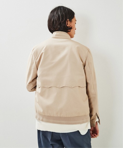 EDIFICE SELECT（エディフィスセレクト）の「ハリントン ブルゾン（ブルゾン・メンズ・ベージュ/ネイビー・SMALL/MEDIUM/LARGE）」の9枚目の写真