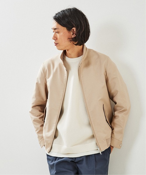 EDIFICE SELECT（エディフィスセレクト）の「ハリントン ブルゾン（ブルゾン・メンズ・ベージュ/ネイビー・SMALL/MEDIUM/LARGE）」の12枚目の写真