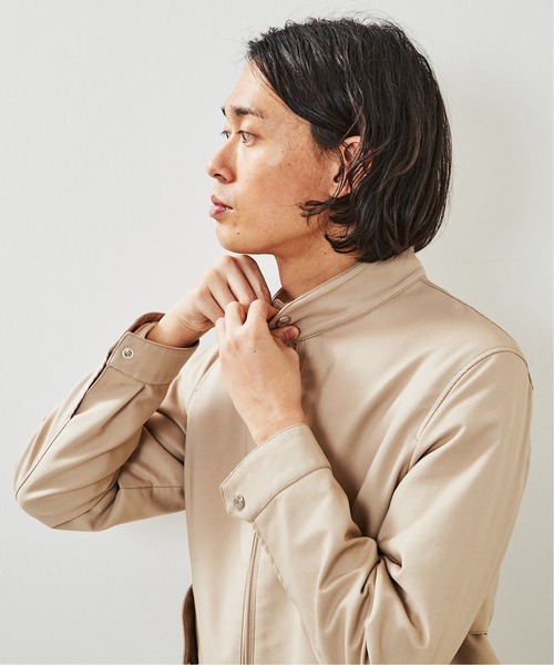 EDIFICE SELECT（エディフィスセレクト）の「ハリントン ブルゾン（ブルゾン・メンズ・ベージュ/ネイビー・SMALL/MEDIUM/LARGE）」の14枚目の写真