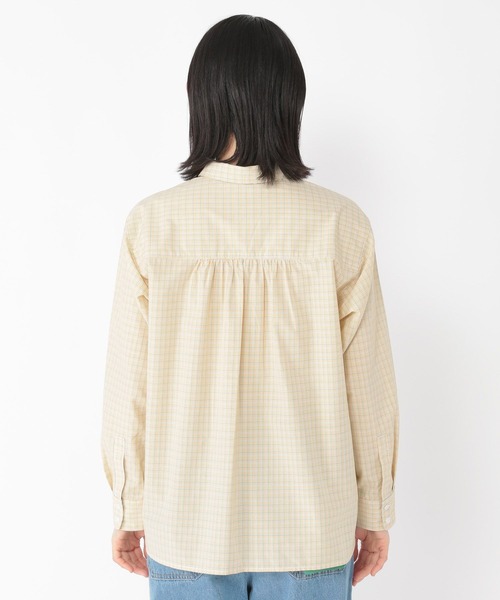 studio CLIP（スタディオクリップ）の「【速乾/接触冷感/マシーンウォッシャブル/お手入れ楽】スタンダードシャツ（シャツ/ブラウス・レディース・ホワイト/サックスブルー/その他2/その他1・MEDIUM/LARGE）」の9枚目の写真