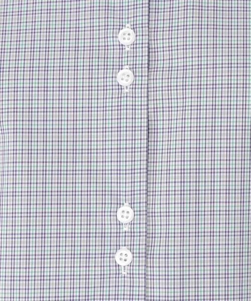 studio CLIP（スタディオクリップ）の「【速乾/接触冷感/マシーンウォッシャブル/お手入れ楽】スタンダードシャツ（シャツ/ブラウス・レディース・ホワイト/サックスブルー/その他2/その他1・MEDIUM/LARGE）」の16枚目の写真