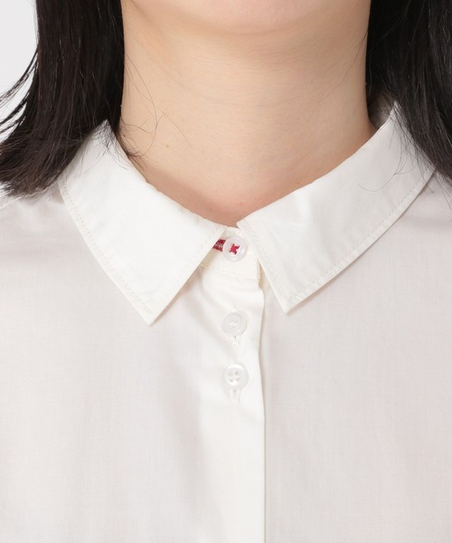 studio CLIP（スタディオクリップ）の「【速乾/接触冷感/マシーンウォッシャブル/お手入れ楽】スタンダードシャツ（シャツ/ブラウス・レディース・ホワイト/サックスブルー/その他2/その他1・MEDIUM/LARGE）」の17枚目の写真