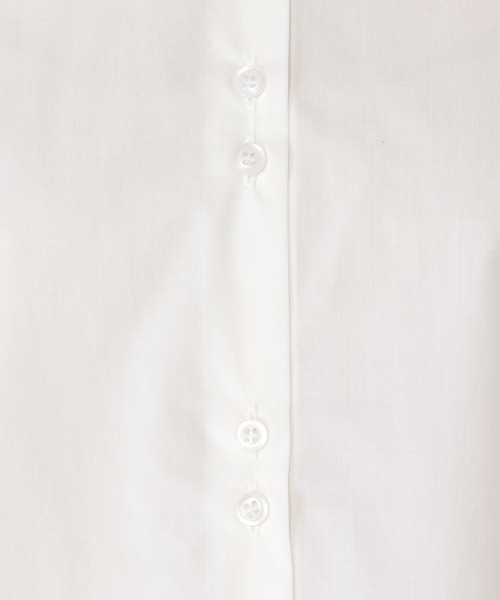 studio CLIP（スタディオクリップ）の「【速乾/接触冷感/マシーンウォッシャブル/お手入れ楽】スタンダードシャツ（シャツ/ブラウス・レディース・ホワイト/サックスブルー/その他2/その他1・MEDIUM/LARGE）」の18枚目の写真