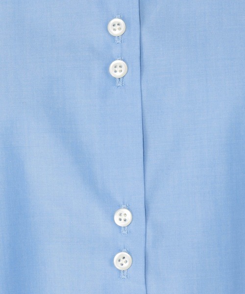 studio CLIP（スタディオクリップ）の「【速乾/接触冷感/マシーンウォッシャブル/お手入れ楽】スタンダードシャツ（シャツ/ブラウス・レディース・ホワイト/サックスブルー/その他2/その他1・MEDIUM/LARGE）」の20枚目の写真