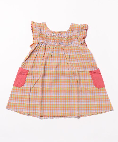 RAGMART(ラグマート)の「スモッキングワンピース(ワンピース・キッズ・レッド/ブルー/オレンジ・110cm/100cm/120cm/130cm)」の15枚目の写真