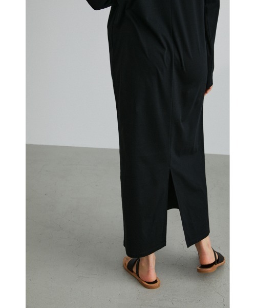 STYLEMIXER（スタイルミキサー）の「パネルレイヤーカットワンピース（ワンピース・レディース・ブラック/サックスブルー/ベージュ・MEDIUM/SMALL）」の11枚目の写真