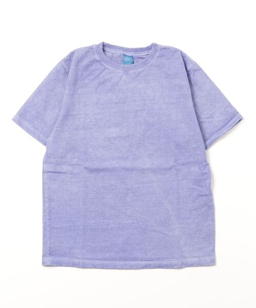 Good On(グッドオン)の「GOOD ON ショートスリーブヘビークルーT GOST2109(Tシャツ/カットソー・レディース・スカイブルー/パープル・S/M/L/XL)」の11枚目の写真