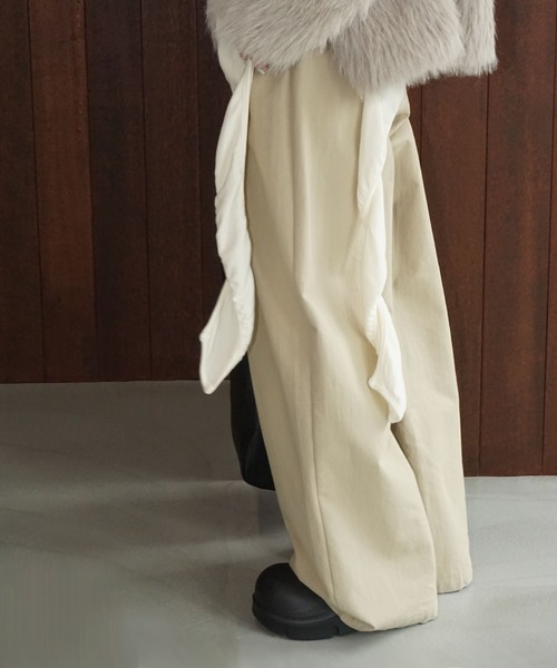 2タック サイドポケット ワイドパンツ je-101 chw22s072