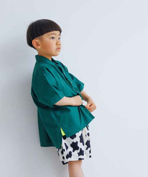 LOWRYS FARM（ローリーズファーム）の「ハーフスリーブシャツ　269273（シャツ/ブラウス・キッズ・イエロー/グリーン・110cm/120cm/130cm/140cm/150cm）」の14枚目の写真