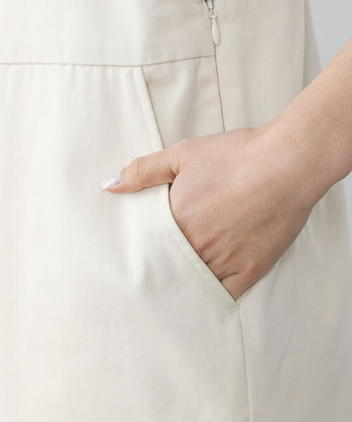 BEAMS HEART（ビームスハート）の「BEAMS HEART / セミワイド サロペット（つなぎ/オールインワン・レディース・ベージュ/オフホワイト/ブラック系その他4・SMALL/MEDIUM）」の17枚目の写真